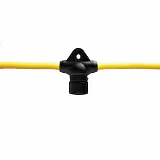 50-ft 150W String Light, NEMA Plug & Connector, 12/3, 120V, Yellow