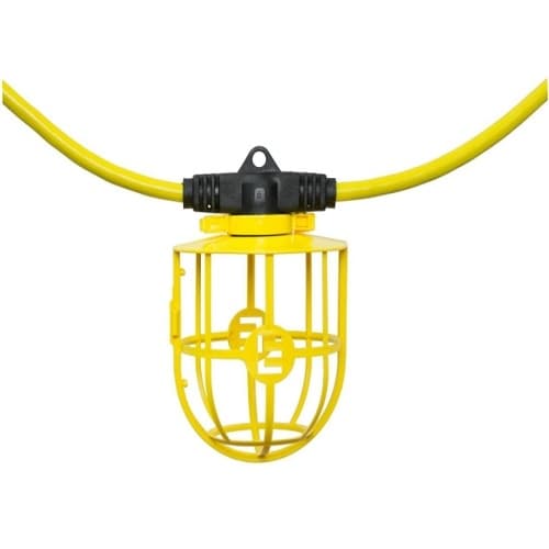 100-ft 150W E-Lite String Light w/ 212 Rain Guard, NEMA 5-15, 120V