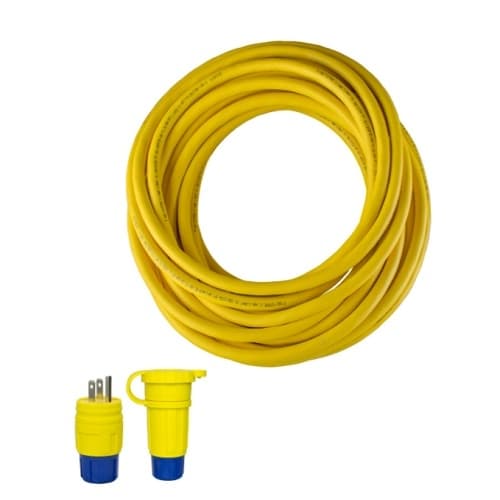50-ft Extreme Perma-Tite, SOW, IP69K, 5-15P & 5-15C, 12/3 AWG