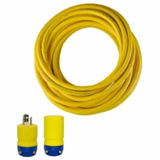 25-ft Extreme Perma-Tite, SOW, IP69K, L6-15P & L5-15C, 14/3 AWG