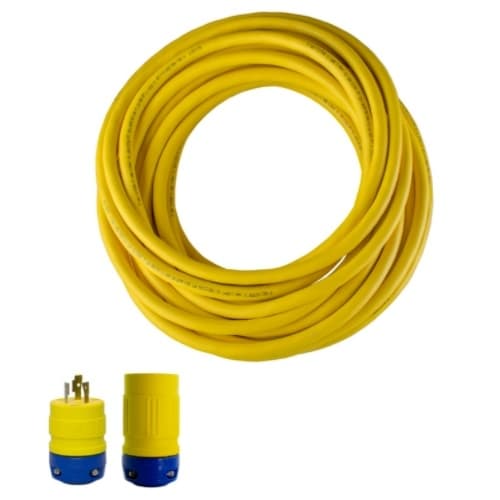 25-ft Industrial Perma-Link, SOW, L5-20P & L5-20C, 10/3 AWG