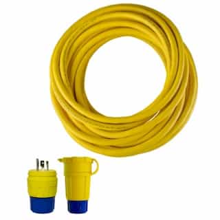 Ericson 25-ft Extreme Perma-Tite, IP69K, SOW, L7-20P & L7-20C, 12/3 AWG
