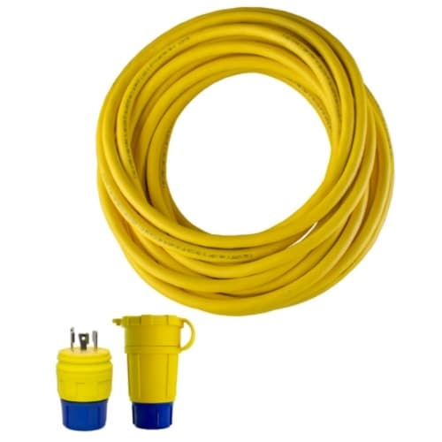 100-ft Extreme Perma-Tite, IP69K, SOW, L6-30P & L6-30C, 10/3 AWG