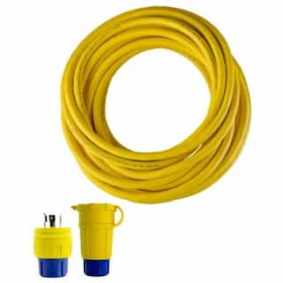 Ericson 50-ft Extreme Perma-Tite, IP69K, SOW, L16-30P & L16-30C, 10/4 AWG