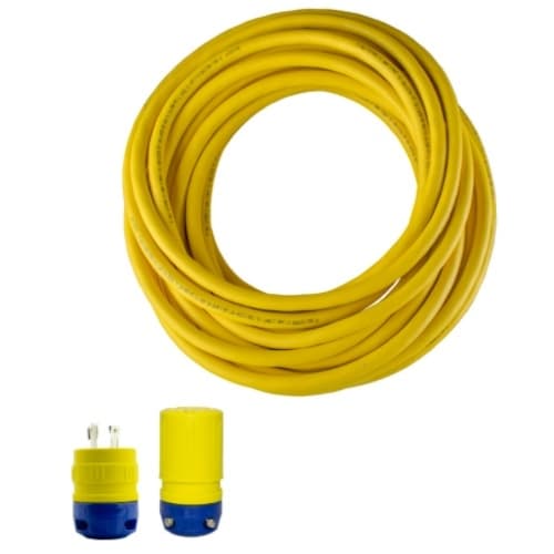 Ericson 50-ft Industrial Perma-Link, SOW, L17-30P & L17-30C, 10/4 AWG