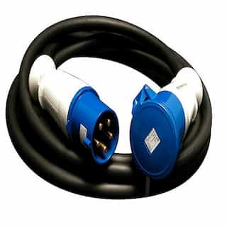 Ericson 50-ft Multi Conductor Cord, M-Plug & F-Connector, 100A Mil, 2/4 AWG