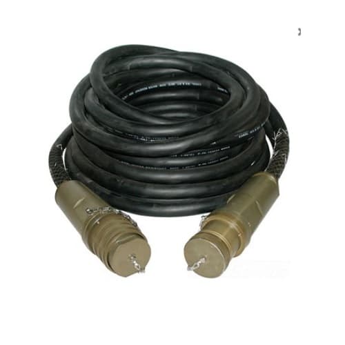 100-ft Multi Conductor Cord, M-Plug & F-Connector, 60A Mil, 6/5 AWG