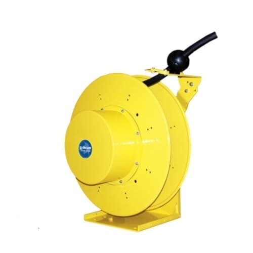 30-ft Retractable Reel, 4/3 AWG, Type W, Blunt-End, 65 Amp, 600V