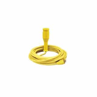 Ericson 25-ft Handlamp Replacement Cord, 5-15P, SOW, 16/3, 15A, 120V