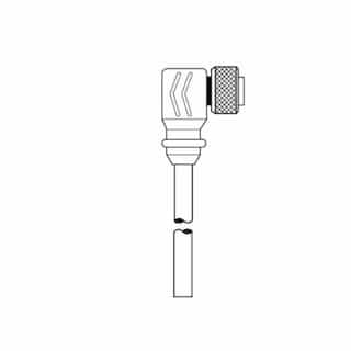 6.6-ft MicroSync Single Key, F9, 3-Pole, 22 AWG