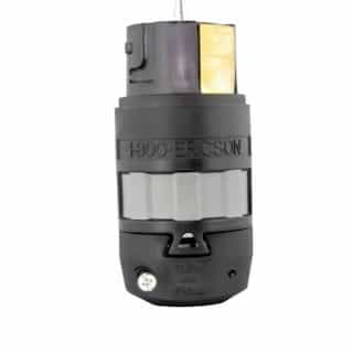 8264 CMRCL Connector, CA Style, Locking, 1PH, 2P/3W, 250V, 50A, Black