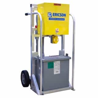 Ericson E-Cart Jr. Portable Power Center, 1 Ph, 15kVA, 5-20 Duplex GFCI (6)