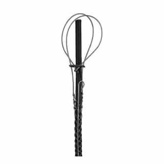 Support Grip, Universal Eye, Rod Close, .50 - .62 Cable Diameter