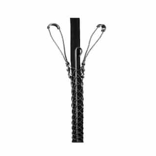 Support Grip, Double Eye, Rod Close, .63 - .74 Cable Diameter