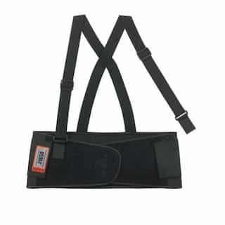 Ergodyne ProFlex&reg; 1650 Back Support w/ Suspenders, Small, Black