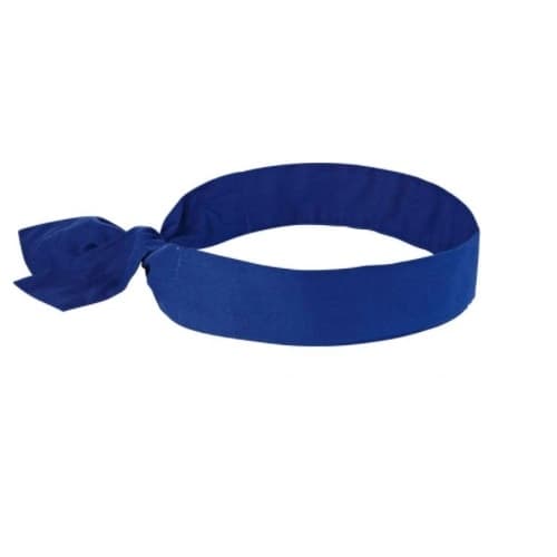 Ergodyne Chill-Its&reg; 6700 Cooling Bandana Headband, Blue