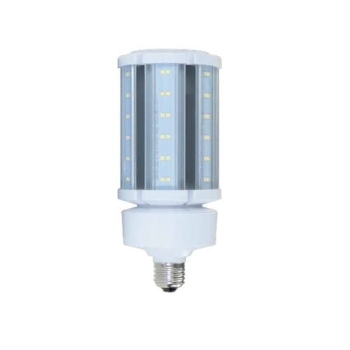36W LED Corn Bulb, E26, 4464 lm, 120V-277V, Selectable CCT