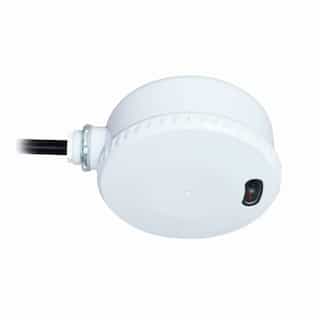 Microwave Occupancy Sensor for High Bay, Top Wire, Up to 2155 Sq Ft, 0-10V Dim, White