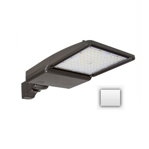 ESL Vision 110W LED Shoebox Area Light w/ Slip Fitter Mount, 0-10V Dim, 15780 lm, 3000K, White