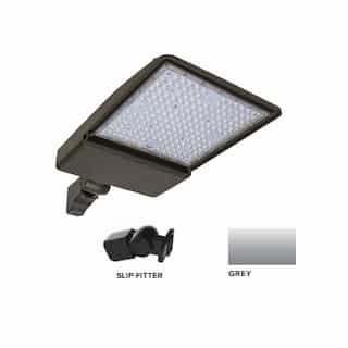 ESL Vision 250W LED Shoebox Area Light w/ Slip Fitter Mount, 0-10V Dim, 40093 lm, 4000K, Grey