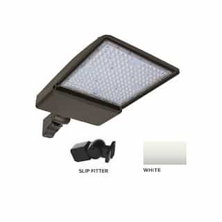 ESL Vision 250W LED Shoebox Area Light w/ Slip Fitter Mount, 0-10V Dim, 40093 lm, 4000K, White