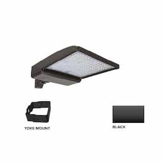 ESL Vision 250W LED Shoebox Area Light w/ Yoke Mount, 0-10V Dim, 42159 lm, 5000K, Black