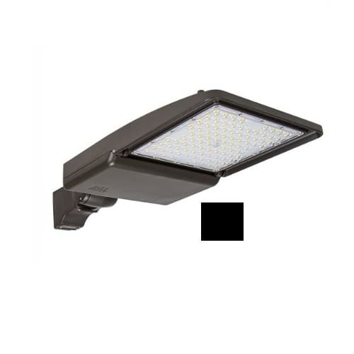 ESL Vision 75W LED Shoebox Area Light, Direct Arm Mount, 0-10V Dim, 277-528V, 11456 lm, 4000K, Black