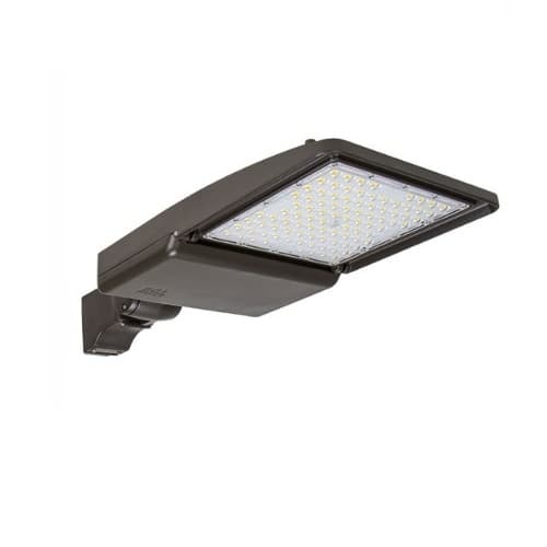 ESL Vision 75W LED Shoebox Area Light, Direct Arm Mount, 0-10V Dim, 528V, 11456 lm, 4000K, Bronze