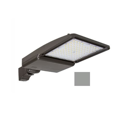 ESL Vision 75W LED Shoebox Area Light w/ Slip Fitter Mount, 0-10V Dim, 12046 lm, 5000K, Grey