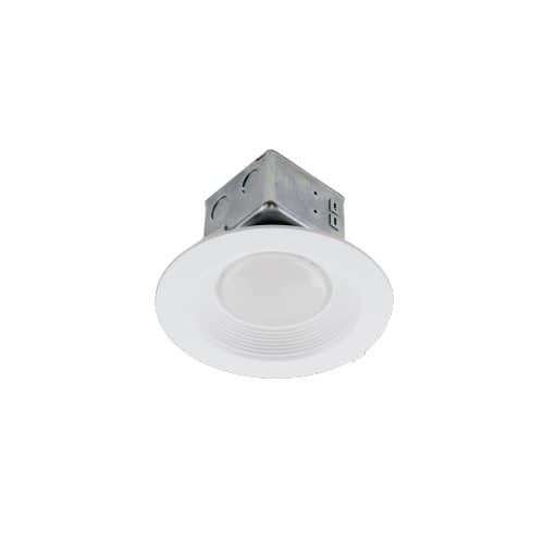 ESL Vision 5.35-in 10W Round LED Commercial Downlight, Dimmable, 620 lm, 120V, 3000K, White