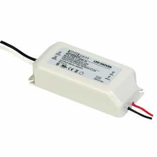 13W LED Driver w/ Single Output, Non-Dimmable, 100-277V, .32 Amp, AC/DC