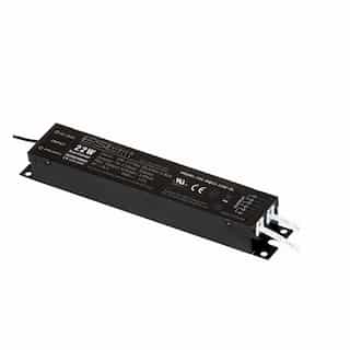 22W-44W LED Driver w/ Dual Output, Non-Dimmable, 100-277V, .55 Amp, AC/DC