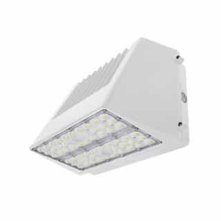 65/85/110W LED Wall Pack, Full Cut-Off, 120V-277V, Selectable CCT, WH