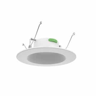 ESL Vision 6-in 15W LED Downlight, Smooth, Dimmable, 120V, CCT Selectable, White
