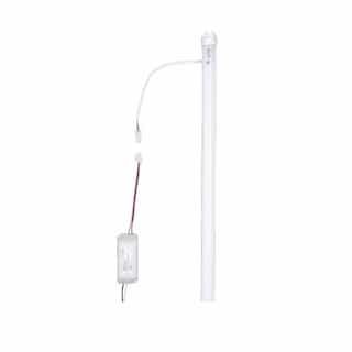 10W 2-ft LED T8 Tube, Plug and Play, Dimmable, 1180 lm, 3500K