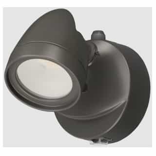 ETi Lighting 14W LED Security Light, Single-Head, 600-1200 lm, Bronze