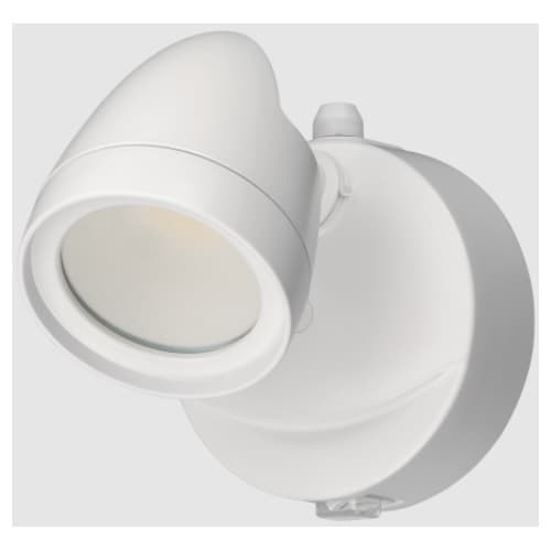 14W LED Security Light, Single-Head, 600-1200 lm, White