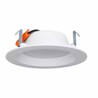 4-in 10W LED Recessed Downlight Kit, Dimmable, 625 lm 120V, 2700K, White