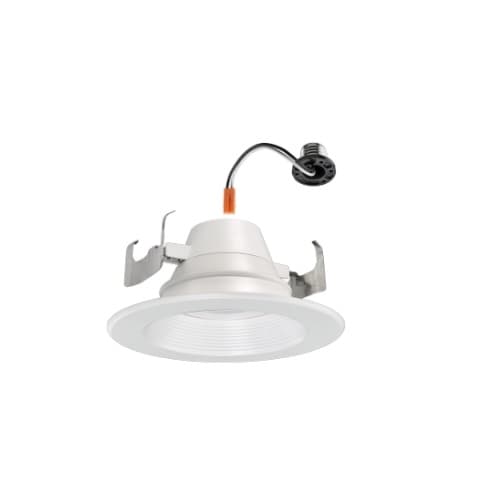 15W 4" Recessed LED Downlight w/Lumen Select, Dimmable, 600lm-1000lm, 2700K-5000K