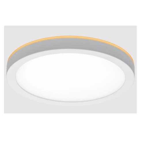 ETi Lighting 7.5-in LED Ceiling Light, Nightlight, 3-CCT Selectable, White