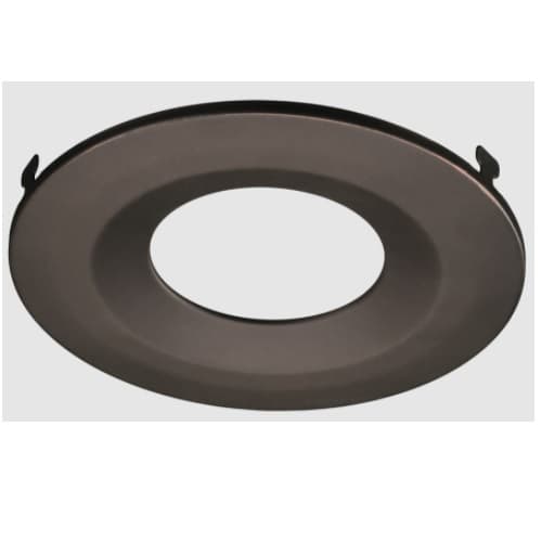 4-in Trim Kit for LowPro Downlight, Oil Rubbed Bronze Trim