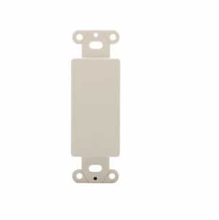 Eaton Wiring Wall Plate Adapter, Decora & Blank, Almond