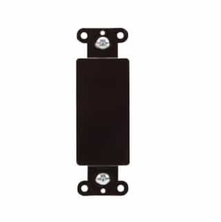 Eaton Wiring Wall Plate Adapter, Decora & Blank, Brown