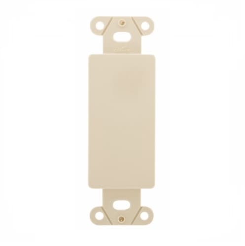 Eaton Wiring Wall Plate Adapter, Decora & Blank, Ivory