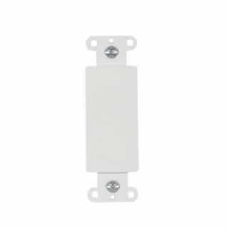 Wall Plate Adapter, Decora & Blank, White