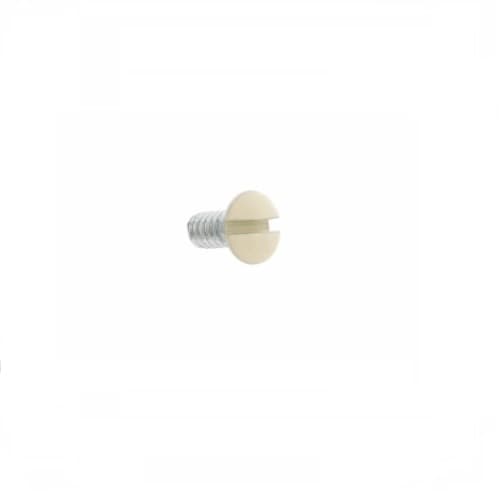 Screws for Polycarbonate Toggle & Receptacle Wallplates, Ivory