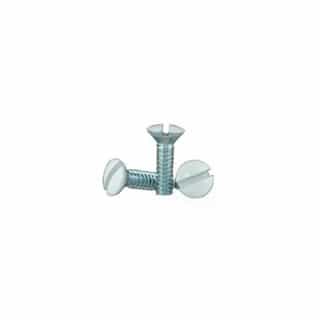 Screws for Toggle & Receptacle Wallplates, 1/2-in, Ivory