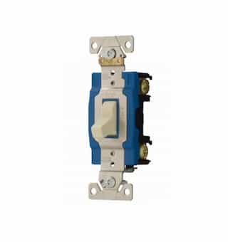 Eaton Wiring 30 Amp Toggle Switch, Industrial Grade, Brown