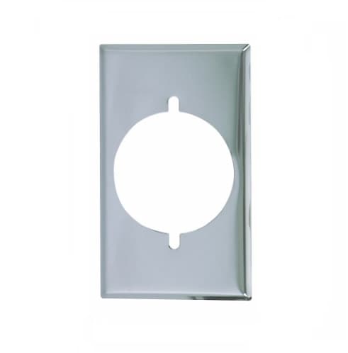 Power Outlet, Standard, 2.15" Hole, Chrome