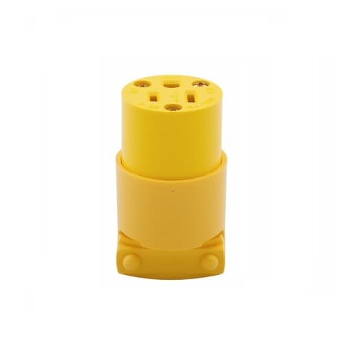Eaton Wiring 15 Amp Electric Connector, Vinyl, Yellow